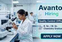 Quality Control Jobs at Avantor | Chemistry Candidates Apply Now Avantor Hiring QC Officer – Quality Control Jobs for Chemistry Graduates in Thane