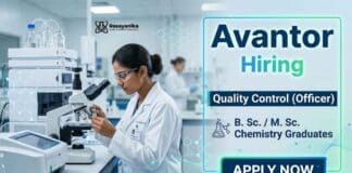 Avantor Hiring QC Officer – Quality Control Jobs for Chemistry Graduates in Thane