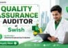 Swish Hiring QA Auditor Role | Chemical Engineering Job Chemical Engineering Job at Swish | Quality Assurance Auditor Role