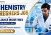 Reliance Hiring Chemistry Freshers | Lab Analyst Job Chemistry Freshers Job at Reliance | Lab Analyst Role