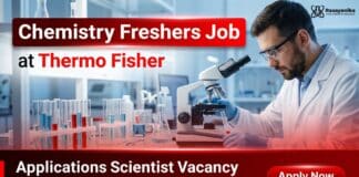 Freshers Chemistry Job at Thermo Fisher | Hybrid Applications Scientist Role Chemistry Freshers Job at Thermo Fisher | Field Applications Scientist