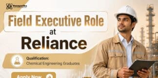 Chemical Engineering Job at Reliance | Field Executive Role