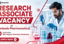 Exciting Research Jobs Walk-In at Macleods for Organic Chemistry Graduates Organic Chemistry Job at Macleods Pharmaceuticals | Research Associate Jobs