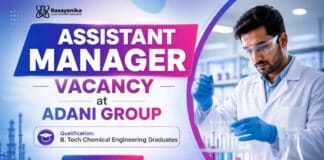 Chemical Engineering Job at Adani | Deputy Manager Role
