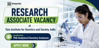 Analytical Chemistry Research Jobs at Tata Institute for Genetics and Society Analytical Chemistry Job at Tata Institute for Genetics and Society