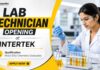 InterTek Hiring Lab Technician | MSc Chemistry Jobs Lab Technician at InterTek | M.Sc Chemistry Jobs