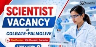 Exclusive Scientist Job at Colgate-Palmolive | Chemistry Graduates Apply Now Scientist Job at Colgate-Palmolive | Organic Chemistry Job