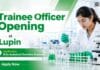 Lupin Hiring Chemistry Graduates | Trainee Officer in Pharma Analytical Role MSc Chemistry Job at Lupin | Trainee Officer Position