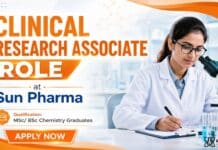 Sun Pharma Hiring Clinical Research Associates | Chemistry Jobs in Mumbai MSc Chemistry Jobs at Sun Pharma | Clinical Research Associate