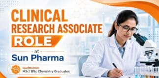 Sun Pharma Hiring Clinical Research Associates | Chemistry Jobs in Mumbai MSc Chemistry Jobs at Sun Pharma | Clinical Research Associate