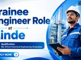 Chemical Engineering Jobs at Linde | Trainee Engineer Role