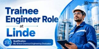Chemical Engineering Jobs at Linde | Trainee Engineer Role