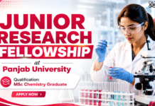 Panjab University Recruitment: Research Fellow Jobs