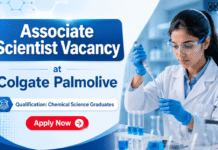 Associate Scientist Jobs at Colgate Palmolive | Apply Now Associate Scientist at Colgate Palmolive Careers | Chemical Sciences Jobs