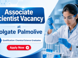 Associate Scientist at Colgate Palmolive Careers | Chemical Sciences Jobs