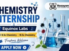 Chemistry Internship opportunity at Equinox Labs in Navi Mumbai. Apply through Equinox Labs Careers and gain hands-on laboratory experience.
