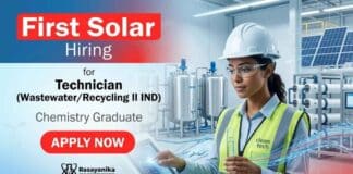 Explore Technician Jobs at First Solar Careers and build your future through exciting Chemistry Jobs in Tamil Nadu.