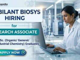Jubilant Careers announces Research Associate Jobs for qualified candidates seeking Chemistry Jobs in Bengaluru.