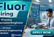 Chemical Engineering Jobs at Fluor | | Process Engineer Jobs Fluor Careers announces Chemical Engineering Jobs for Process Specialist/Engineer professionals in Gurugram.