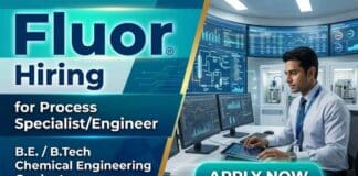Fluor Careers announces Chemical Engineering Jobs for Process Specialist/Engineer professionals in Gurugram.