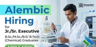 API Production Jobs at Alembic | Chemistry Jobs Apply Now API Production Jobs through Alembic Careers. Explore exciting Chemistry Jobs for B.Sc., M.Sc., and Chemical Engineering candidates.
