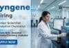 Scientist Jobs at Syngene | Analytical Chemistry Jobs | Apply Now Scientist Jobs at Syngene Careers Senior Scientist Analytical Chemistry Jobs for MSc Chemistry MPharm and MTech Candidates