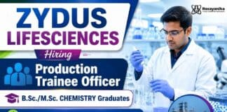 Zydus Careers announces a Walk-In Drive featuring multiple opportunities for candidates seeking a Chemistry Freshers Job.