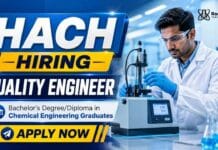 Hach Careers announces a Quality Engineer Job in Bangalore for professionals seeking a rewarding Chemical Engineering Job opportunity.