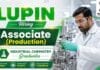 Chemistry Job at Lupin featuring Associate jobs and Lupin careers in pharmaceutical production at Goa