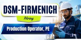 Chemistry Job at DSM-Firmenich featuring Production Operator jobs and DSM-Firmenich careers in Daman
