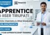 Chemistry Apprentice Recruitment at IISER Tirupati | Stipend: ₹9,000/- p.m. | Government Vacancy Apprentice at IISER Tirupati Government Vacancy 2026 for Graduate Candidates