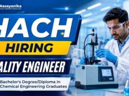 Hach Careers announces a Quality Engineer Job in Bangalore for professionals seeking a rewarding Chemical Engineering Job opportunity.