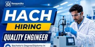 Hach Careers announces a Quality Engineer Job in Bangalore for professionals seeking a rewarding Chemical Engineering Job opportunity.