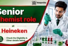 Chemistry Jobs at Heineken | Senior Chemist Role