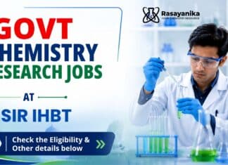 Govt Chemistry Research Job at CSIR IHBT | Project Associate Roles CSIR IHBT Recruitment: Govt Chemistry Jobs | Project Associate Roles
