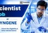 MSc Chemistry Job at Syngene | Scientist Job