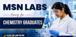 Chemistry Jobs Vacancy at MSN Labs for Executive and Senior Executive Procurement roles in Hyderabad
