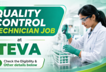 Teva Hiring Quality Control Technician Job | Chemistry Jobs Quality Control Technician Job at Teva | MSc Chemistry Jobs