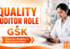 GSK Hiring Chemistry Graduates | Quality Auditor Role BSc Chemistry Job at GSK | Quality Auditor Role