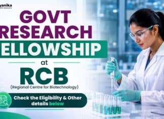 Govt Research Fellowship at RCB for Chemistry Graduates | Get Up to ₹46,990/-pm Chemistry Research Fellowship Opportunity at RCB | Apply Now