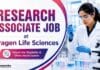 Research Associate Job at Aragen Life Sciences | Apply Now