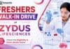 BSc Chemistry Freshers Job at Zydus | Production Trainee Jobs 