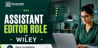 PhD Chemistry Jobs at Wiley in Pune | Assistant Editor Role