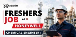 Freshers Job at Honeywell Careers | Chemical Engineering Job for Chemical Engineering Graduates