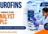 Analyst Job at Eurofins | HPLC Analyst Job in Bengaluru Analyst Job at Eurofins Careers | HPLC Analyst Job in Bengaluru for Chemistry Professionals