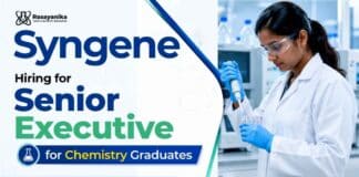 Senior Executive Job at Syngene | Chemical Sciences Jobs in Bangalore Syngene Careers is hiring for a Senior Executive Job in Bangalore. Apply now and explore exciting Chemical Sciences Jobs with a global research organization.