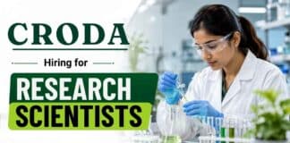 Research Scientist Jobs at Croda Careers. Apply for Organic Chemistry Jobs in Navi Mumbai for Ph.D. professionals today.