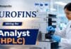 Analytical Chemistry Jobs at Eurofins | HPLC Analyst Jobs Analytical Chemistry Jobs at Eurofins. Apply for HPLC Analyst Jobs in Bengaluru with advanced laboratory and food testing expertise.