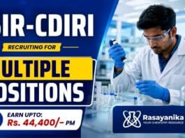 CSIR CDRI Walk-in announces Govt Vacancy opportunities for Chemistry Research Jobs across multiple Project Associate positions.