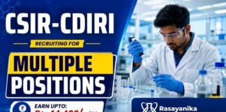 CSIR CDRI Walk-in announces Govt Vacancy opportunities for Chemistry Research Jobs across multiple Project Associate positions.